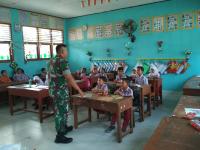 Siswa SD Rokan Hulu Semangat Mempelajari Wawasan Kebangsaan