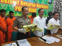 Polda Riau Dalami Aliran Dana Sindikat Narkoba Melalui Bank Â 