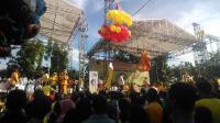 Areal Car Free Day jadi lokasi ajang politik pasangan Andi-Suyatno