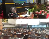 Dipimpin Nofrizal, Paripurna Laporan Reses DPRD Pekanbaru Sepi Dari Anggota Dewan