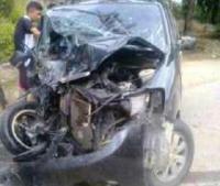 Braak! Kapolsek Ujungbatu tewas Tabrakan usai Apel Operasi LILIN