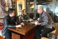 Bertemu Perwakilan Blue Ocean Strategies, Ini yang dibahas Syamsuar