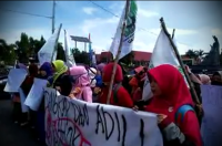 KAMMI Riau demo tangkap Ahok, umat Islam minta Polisi berikan keadilan