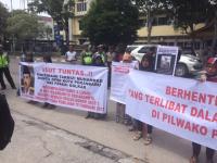 ASN tidak diproses BKD, Gemppur kembali geruduk kantor Wali Kota Pekanbaru