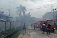 Ponpes Darel Hikmah Terbakar, Kantin Santri Putra Ponpes Hangus