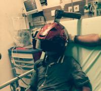 Curas di Jalan Rajawali Sakti, kapak tertancap di helm korban