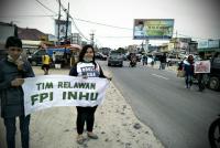 Bersama FPI, umat Buddha di Riau galang dana Rohingya