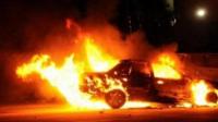 Mobil yang ditilang polisi terbakar, seorang warga Riau hangus secara misterius