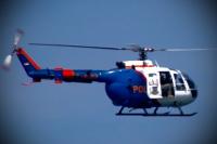 Knalpot Heli Polri rusak di landasan, Bandara Pekanbaru 1 jam ditutup