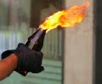 Teror! Kantor BRK dan BNI Tembilahan Dibom Molotov