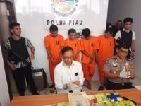 Polda Riau Sita Tujuh Kilogram Sabu-Sabu Asal Malaysia