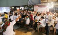 Gelar Nobar, Relawan 01 Riau: Skor 2:0! Kyai kita pinter, cool & gak pakai Sandiwara