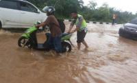 Banjir di Rohul, 1.050 rumah direndam air, warga sulit dievakuasi