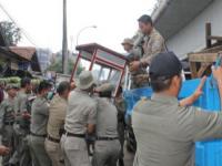Razia Satpol PP Tak Bikin Jera PKL di Pekanbaru