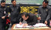 Galeri Foto Paripurna Laporan Banggar DPRD Pekanbaru  terhadap APBD P 2015