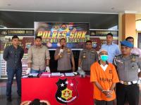 Polres Siak Bekuk Terduga Pelaku Pembakar Lahan