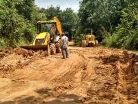  Pasca Musim Hujan, Dinas PUPR Rohul "Banjir Order" Perbaikan Jalan