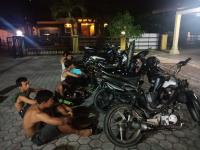 Polresta Pekanbaru Amankan 15 Remaja Tanggung Nekat Balap Liar Tengah Corona