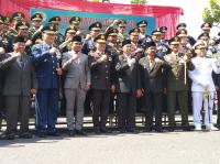 HUT TNI Ke-74 di Pekanbaru Berlangsung Meriah