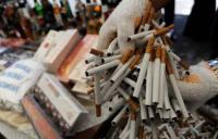 Polres Dumai gagalkan penyelundupan rokok ilegal dari luar negeri