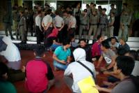 Duduki kantor Bupati, warga Pelalawan desak areal HGU PT Sari Lembah Subur diukur ulang