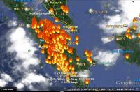 Lagi, Satelit Temukan 273 Titik Api di Riau
