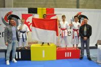 Harumkan nama Indonesia, Murid SD di Siak ini juara 1 Karate di Belgia