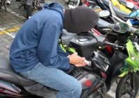 Juru Parkir di Pekanbaru ini Nekat 11 Kali Maling Sepeda Motor