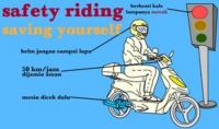 Satlantas Polresta Pekanbaru bekali siswa dengan Safety Riding