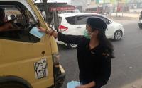 Cegah ISPA, GMKI Pekanbaru bagikan Masker