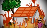 Dua unit rumah warga Kepulauan Meranti dilalap api