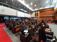 Paripurna HUT Kota Pekanbaru 236 Tahun, Tamu Undangan Wajib Pakai Masker