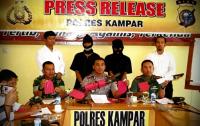 Kapolres Kampar libatkan Tim Terpadu ungkap kasus Karlahut
