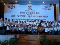 Luhut Panjaitan kukuhkan Relawan Bravo V Pekanbaru