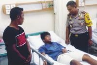 Kata Ujang usai tertembak: Curi HP Polisi untuk nelpon Ibu di Malaysia
