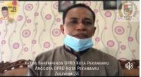 Video Anggota DPRD Pekanbaru Umumkan Positif Covid-19 di Facebook