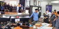 Hari Pertama DPRD Berkantor, Wartawan kunjungi 3 Fraksi Di DPRD Pekanbaru