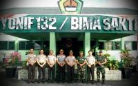 Danyon Yonif 132 Kampar: baru kali ini seorang Kapolda silaturahmi ke markas ini