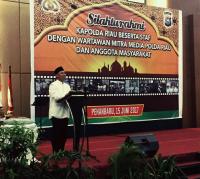 Buka bersama wartawan, Kapolda Riau jamin keterbukaan informasi kepolisian