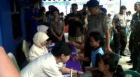 HUT ke 69, Brimob Polda Riau Gelar Pengobatan Gratis