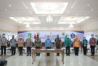 Wagub Riau Resmikan Sosialisasi Virtual Pembangunan Zona Integritas