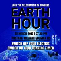 Trail Runners dan Walhi Kampanyekan Earth Hour Sambil Berlari