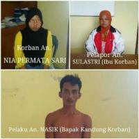 Dasar Ayah Bejat! Nasik Dua Tahun Tega Setubuhi Anak Kandung