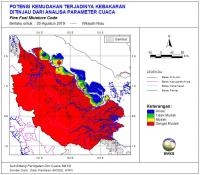 5.345 Hektare Lahan Riau Hangus Terbakar
