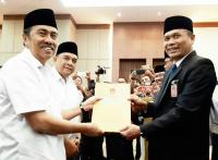 KPU tetapkan Syamsuar-Edy Pemimpin Baru Provinsi Riau