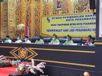 Rapat Paripurna HUT Kota Pekanbaru 236 tahun Berjalan Sukses 
