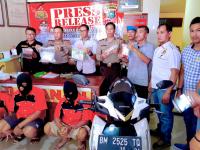 Polsek Rumbai Pesisir Sita 1,2 Kilogram Sabu-Sabu Asal Palembang