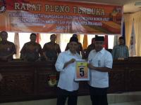 KPU Pekanbaru tetapkan BISA jadi Paslon nomor 5