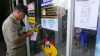 Membandel, Gerai Indomaret Kembali Disegel Satpol PP Pekanbaru