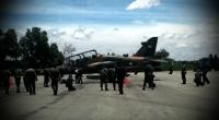 Lewat tak pemisi, F-16 Lanud Pekanbaru paksa Jet tempur asing ilegal turun